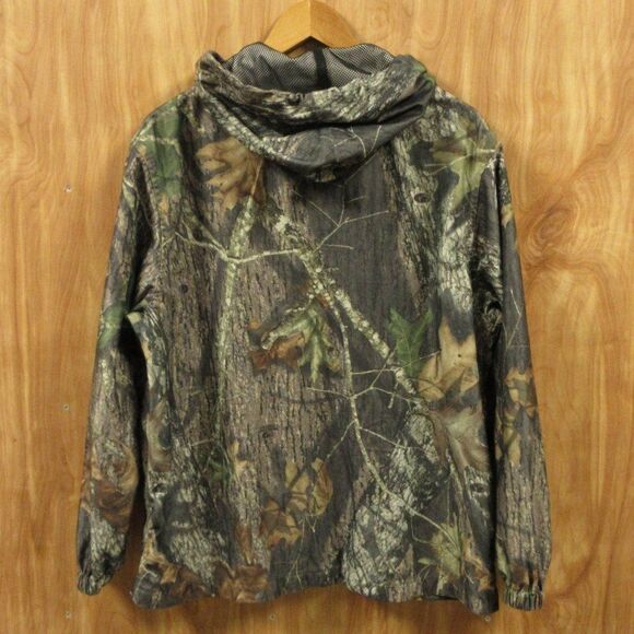 WILDFOWLER OUTFITTER Waterproof Parka Mens M Mossy Oak Camo Hunting Coat Jacket - Picture 10 of 12